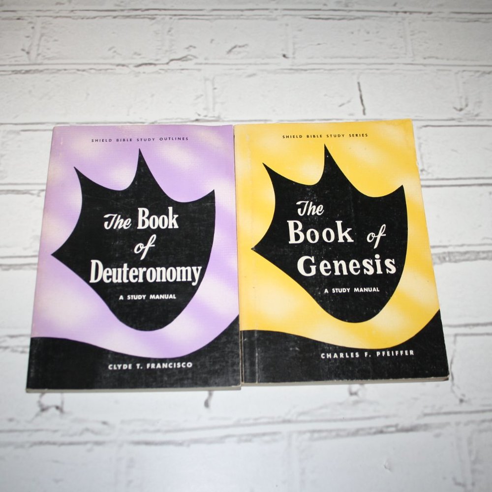 Vintage book set 1967/68 Deuteronomy and Genesis (b.j.)
